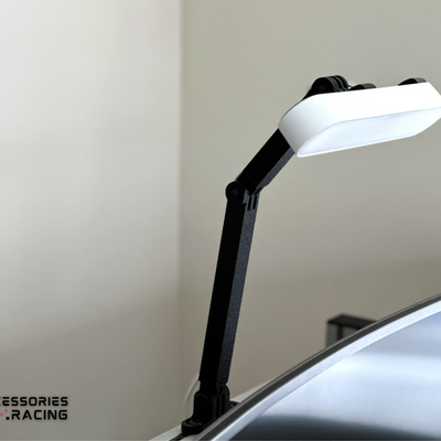 Hue Play Light Bar Sim Racing Mount, Cockpit Mount for Hue Lights, 8040 8020 Aluminium Extrusion sim racing lights mount, Hue Play Bar