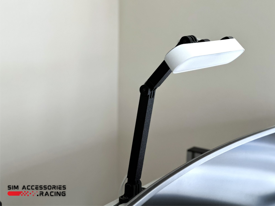 Hue Play Light Bar, Govee Lights Sim Racing Mount, Cockpit Mount for Hue Lights, 8040 8020 Aluminium Extrusion sim racing lights mount, Hue Play Bar