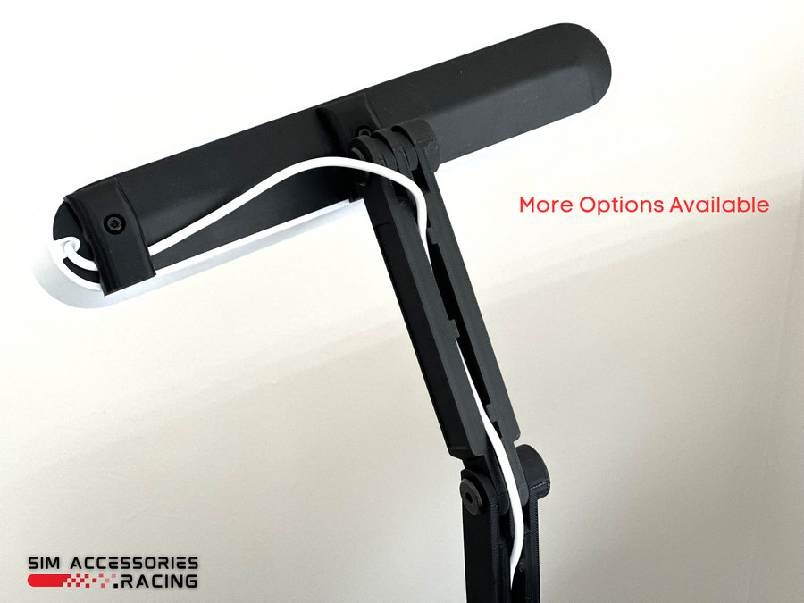 Hue Play Light Bar, Govee Lights Sim Racing Mount, Cockpit Mount for Hue Lights, 8040 8020 Aluminium Extrusion sim racing lights mount, Hue Play Bar