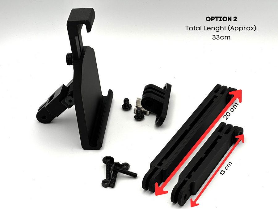 Chunky Tablet Mount Arms - Sim Racing Tablet Holder, Tablet Holder Sim Racing, Sim Rig Cockpit Tablet Stand, Tablet Support