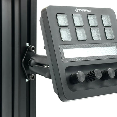 Stream Deck Plus Mount for Sim Racing - RAM Mount for Aluminium Cockpits