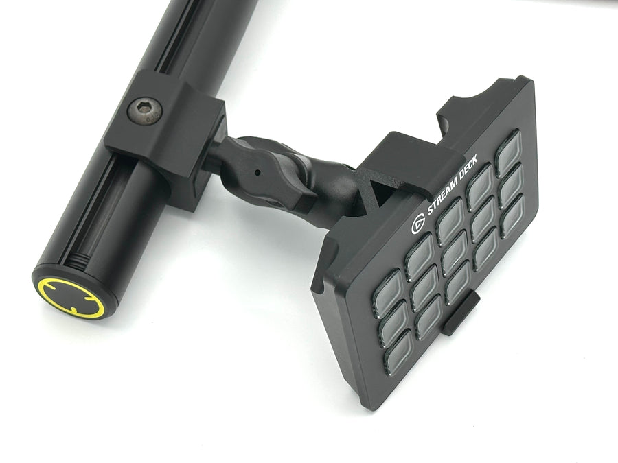 Stream Deck Mount for Fanatec ClubSport GT Cockpit — MK1, MK2 & Scissor Keys Compatible