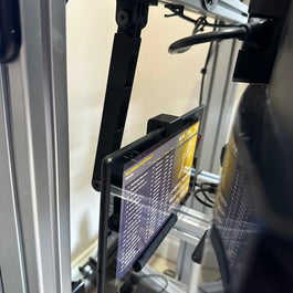 Chunky Tablet Mount Arms - Sim Racing Tablet Holder, Tablet Holder Sim Racing, Sim Rig Cockpit Tablet Stand, Tablet Support