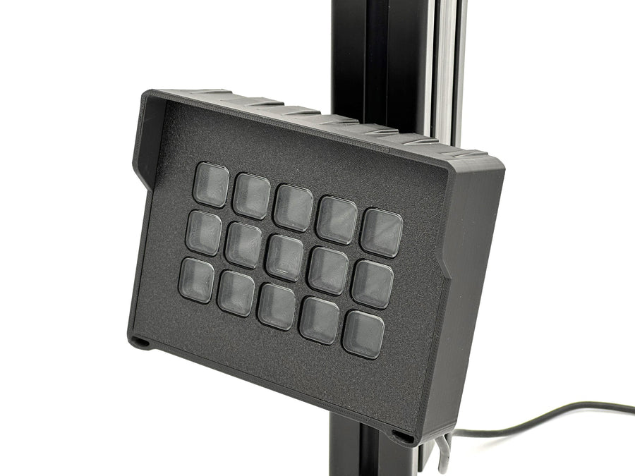 StreamDeck Enclosure MK2 Mount for Aluminium Profile Extrusions 4080 3060, Stream Deck Sim Racing Case, streamdeck enclosure, Sim Rig Stream
