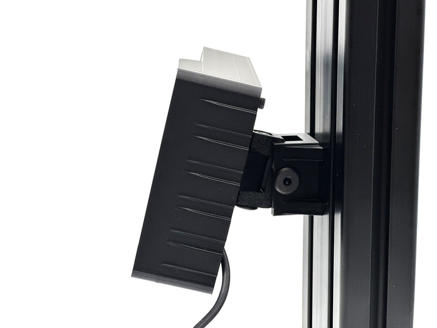 Vertical and Asymmetric StreamDeck Enclosure MK2 Mount for Aluminium Profile Extrusions 4080, Stream Deck Sim Racing Case