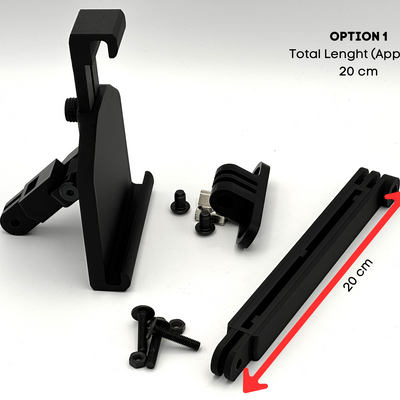 Chunky Tablet Mount Arms - Sim Racing Tablet Holder, Tablet Holder Sim Racing, Sim Rig Cockpit Tablet Stand, Tablet Support