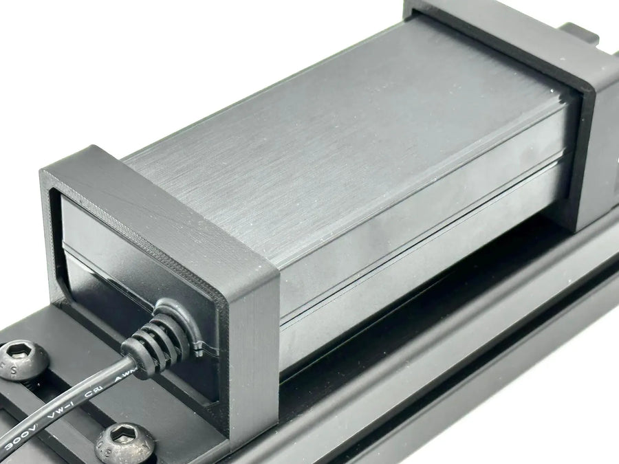 Fosi Audio Sim Racing PSU Mount - Power Brick mount for sim racing and flight simulators. Best way to do cable management for your sim rig