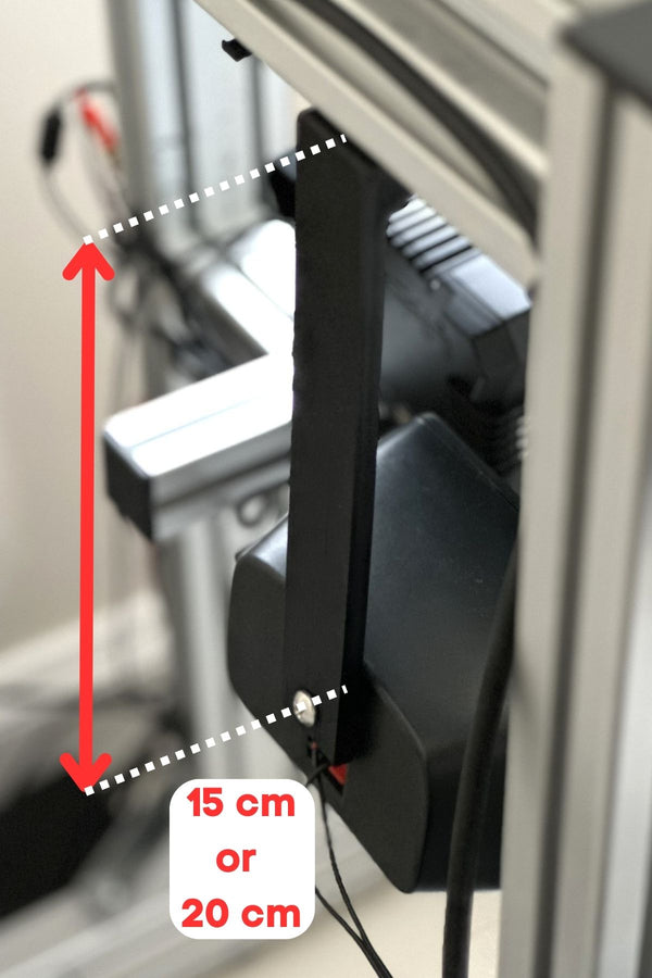 Minimal Z906 Mounts - Sim Racing Z906 Speakers Mounts, Cockpit 8040 8020 Mount for Logitech Z906 speakers, Sim Rig Upgrade, Flight Sim Rig