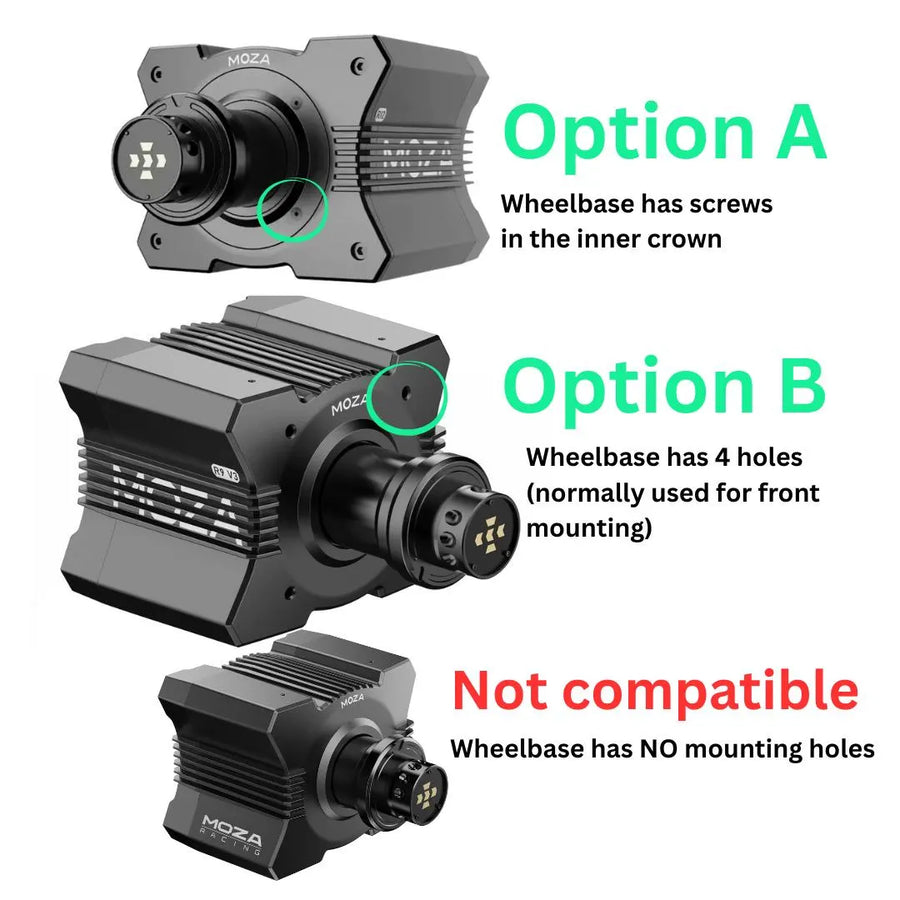 Extended Stream Deck Mk2 Mount for MOZA R9 R5 & R12