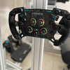 MOZA Quick Release for Steering Wheel Black add for sim racers great to display the secorday steering wheel. CS GS FSR Wheel and RS Steering QR wall mount and Aluminium Profile Mount. Bolts M8 Frame holder MOZA. Mount for Alu Cockpits MOZA Upgrade
