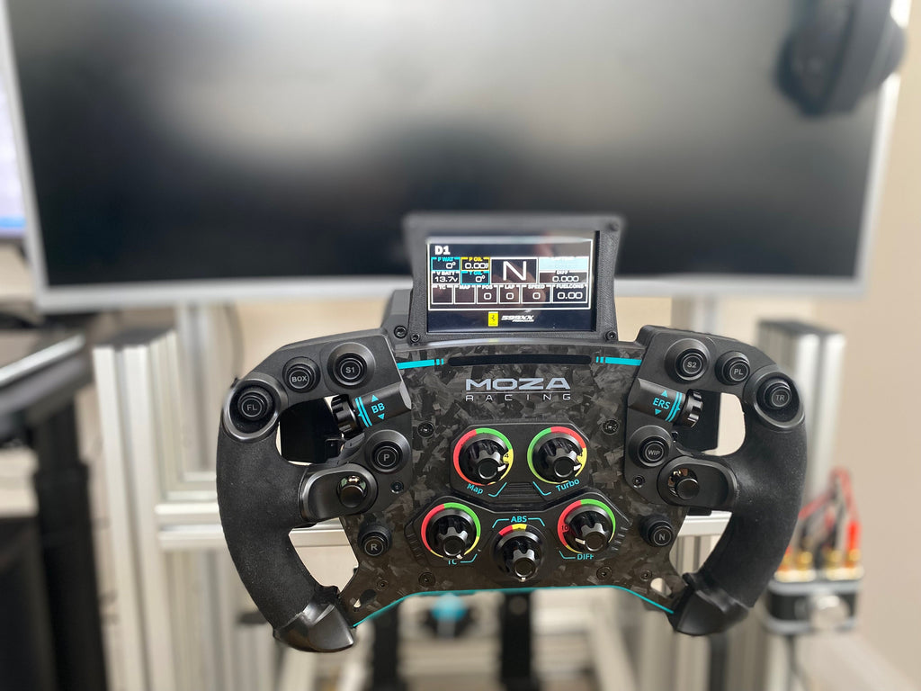 VoCore Enclosure for moza Racing GS Steering Wheel - (4