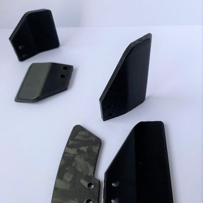 Upgrade Shifters  kit for MOZA Steering Wheel - Custom Shifters and Clutch Paddles for GS FSR Steering Wheel, Larger Shifter steering mod