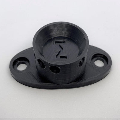 MOZA Quick Release for Steering Wheel Black add for sim racers great to display the secorday steering wheel. CS GS FSR Wheel and RS Steering QR wall mount and Aluminium Profile Mount. Bolts M8 Frame holder MOZA. Mount for Alu Cockpits MOZA Upgrade