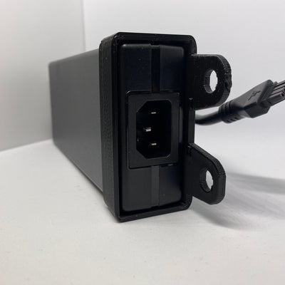 PSU Mount for Thrustmaster T818 - Sim Racing Brackets for Power Supply, Power brick Mount Aluminium Profile for Thrustmaster T818 DD