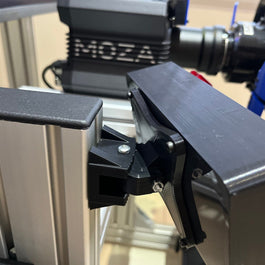 Button Box VESA Mount 75mm with M5/M4/M3 Holes - 2 Axis adjustable button box mounting, Sim Rig Upgrade, Button Box Mount, VESA Pattern