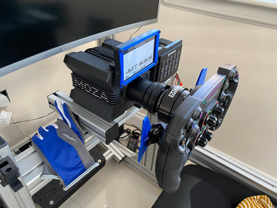 MOZA Racing GS Steering Wheel Shifter Upgrade Kit. Child friendly MOZA Steering wheel closer shifters