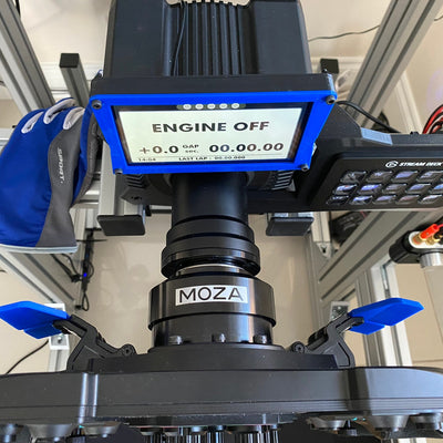 Upgrade Shifters  kit for MOZA Steering Wheel - Custom Shifters and Clutch Paddles for GS FSR Steering Wheel, Larger Shifter steering mod