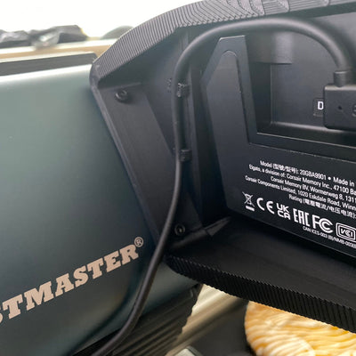 StreamDeck Mk2 Mount for Thrustmaster T818 - Left Mount for Stream Deck, Cable Management Mount, Stream Deck mount 15 keys, Streamer setup