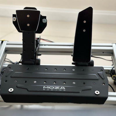 Bass Shaker Mount for MOZA SRP pedals - ABS simulator for Moza S-rp pedals, tactile transducer mount & adapter, Srp pedals abs kit for moza