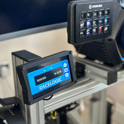 VoCore 5" Enclosure and Mounting Hardware for Aluminium Cockpits - Sim Racing Touchscreen, VoCore 5 Inches Case, Sim racing Add-on Upgrade