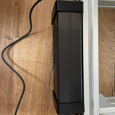 Logitech G Pro sim racing accessory. G PRO Wheel PSU Mount, Power Supply stand for aluminium cockpits. Logitech G PRO Extrusions mount 3060 8040