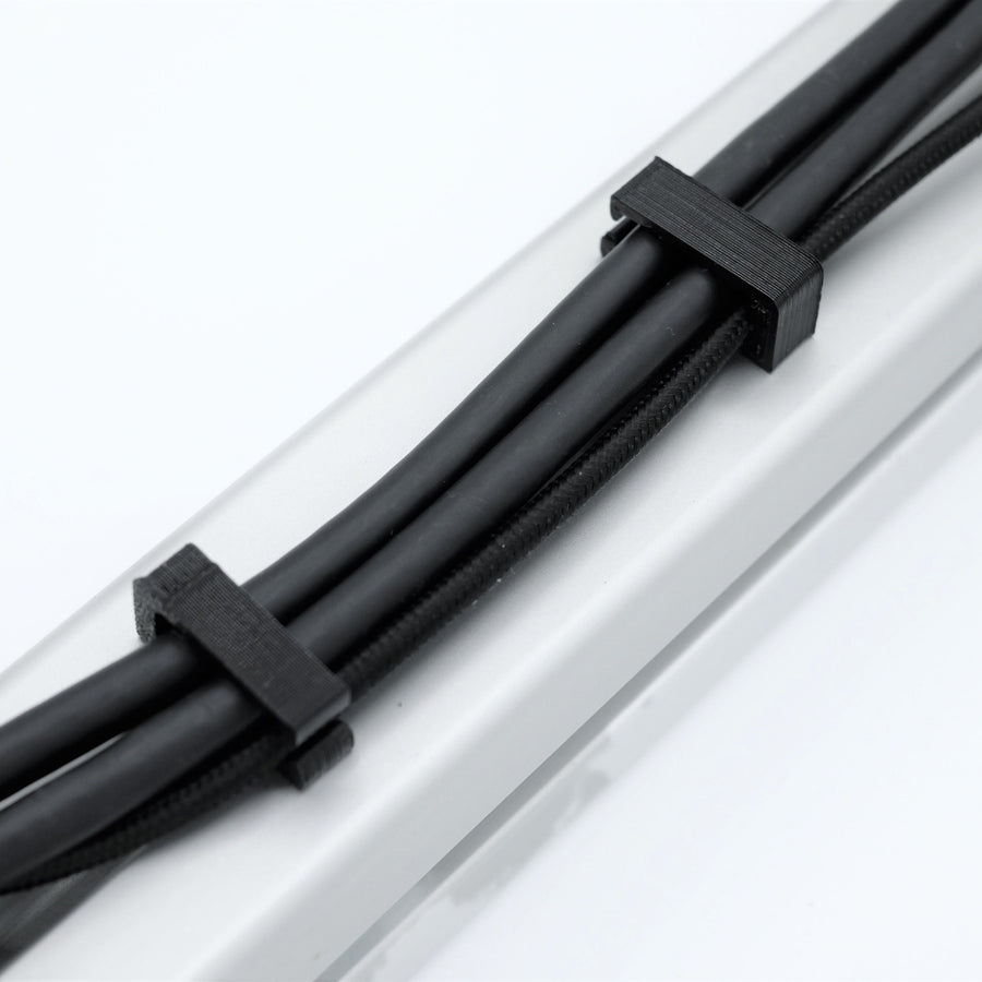 Flat Cable Clips for 40 series Aluminium Profile (Extrusions) Sim Racing Cockpit, Cable Management idea for sim racers, Flight Simulator