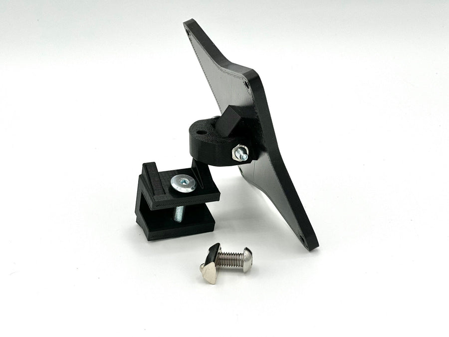 Button Box VESA Mount 100 mm with M5/M4/M3 Holes - 2 Axis adjustable button box mounting, Sim Rig Upgrade, Button Box Mount, VESA Pattern