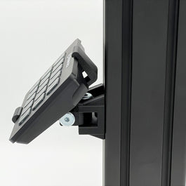 StreamDeck MK2 Mount for Aluminium Profile Extrusions 4080 3060, Sim Rig Cockpit, Button Box Mount, Flight Simulator, 2 Axis Adjustable