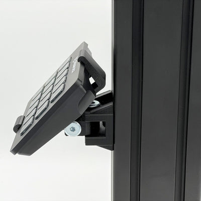 StreamDeck MK2 Mount for Aluminium Profile Extrusions 4080 3060, Sim Rig Cockpit, Button Box Mount, Flight Simulator, 2 Axis Adjustable