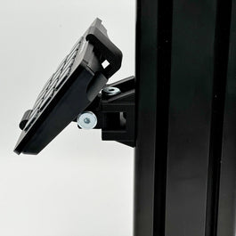 StreamDeck MK2 Mount for Aluminium Profile Extrusions 4080 3060, Sim Rig Cockpit, Button Box Mount, Flight Simulator, 2 Axis Adjustable