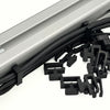 Flat Cable Clips for 40 series Aluminium Profile (Extrusions) Sim Racing Cockpit, Cable Management idea for sim racers, Flight Simulator