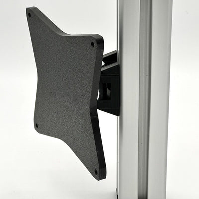 Button Box VESA Mount 100 mm with M5/M4/M3 Holes - 2 Axis adjustable button box mounting, Sim Rig Upgrade, Button Box Mount, VESA Pattern