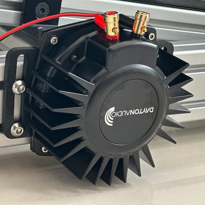 BST-1 Mount - Minimal Adjustable Tactile Bass Shaker Mount for Sim Racing, Flight Simulator Adapter, Dayton Audio BST mount Aluminum 4080