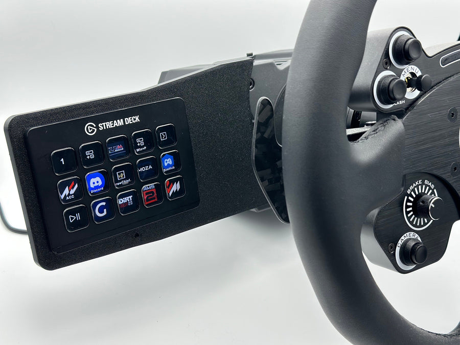 StreamDeck Mk2 Mount for MOZA R9 & R5
